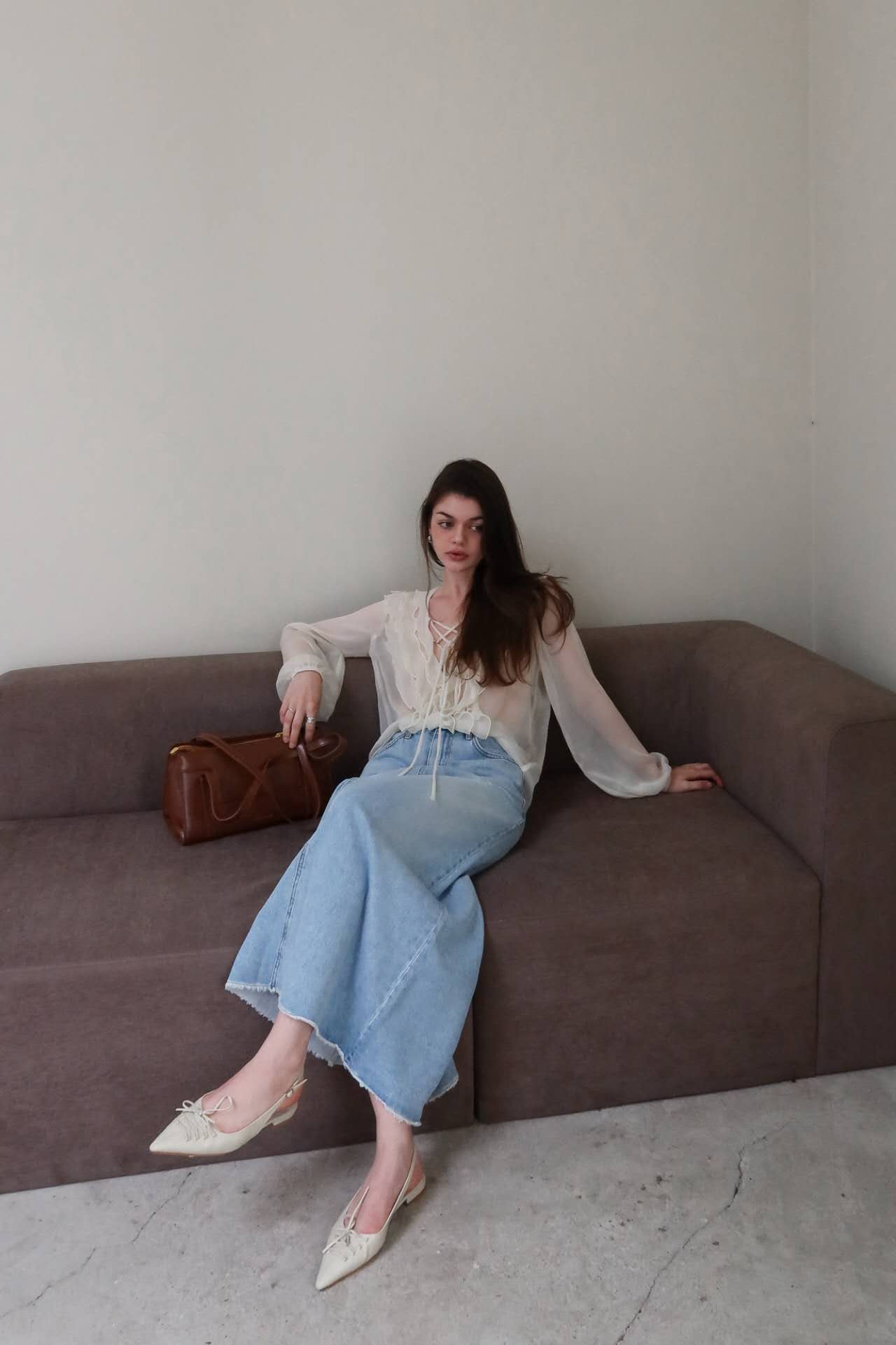 Ulyana Denim Skirt