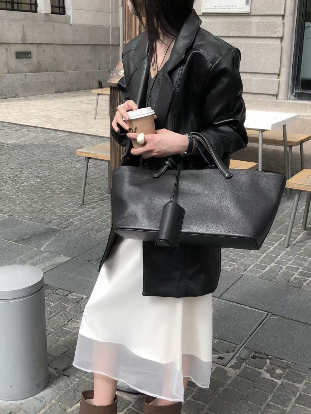 Opal Lamb Leather Japan Bag