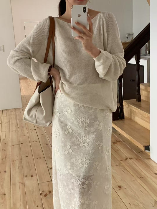 Cecillia Lace Skirt (2 Colors)