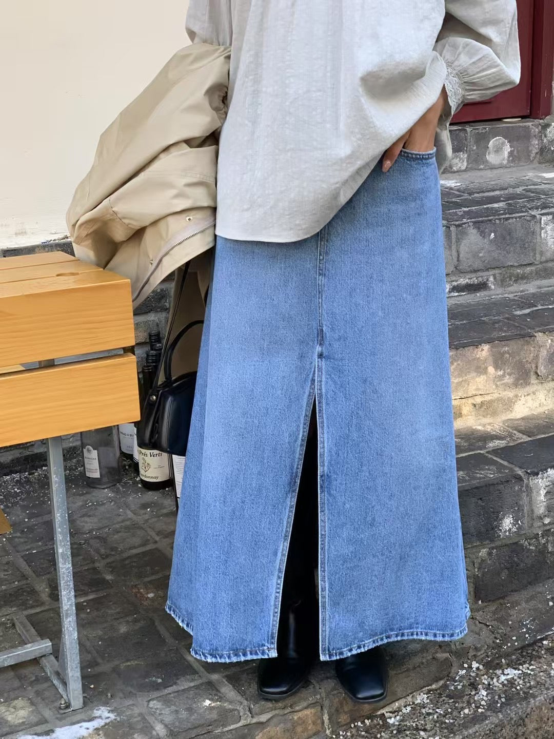 Rowena Denim Skirt