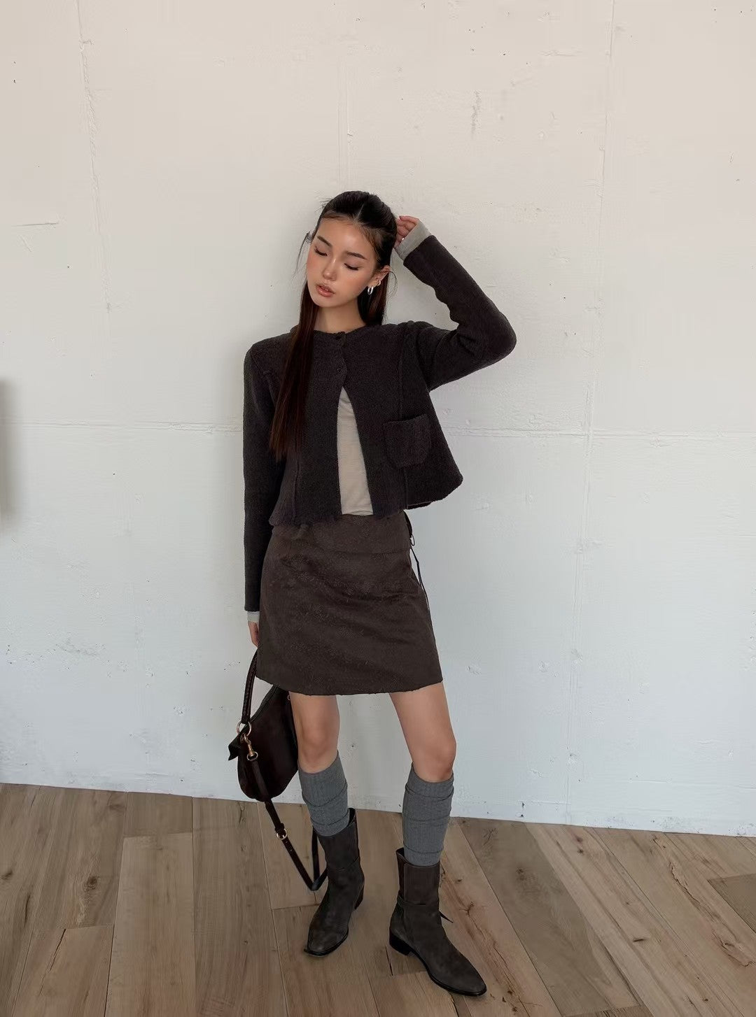 Dylana Suede Skirt (2 Colors)