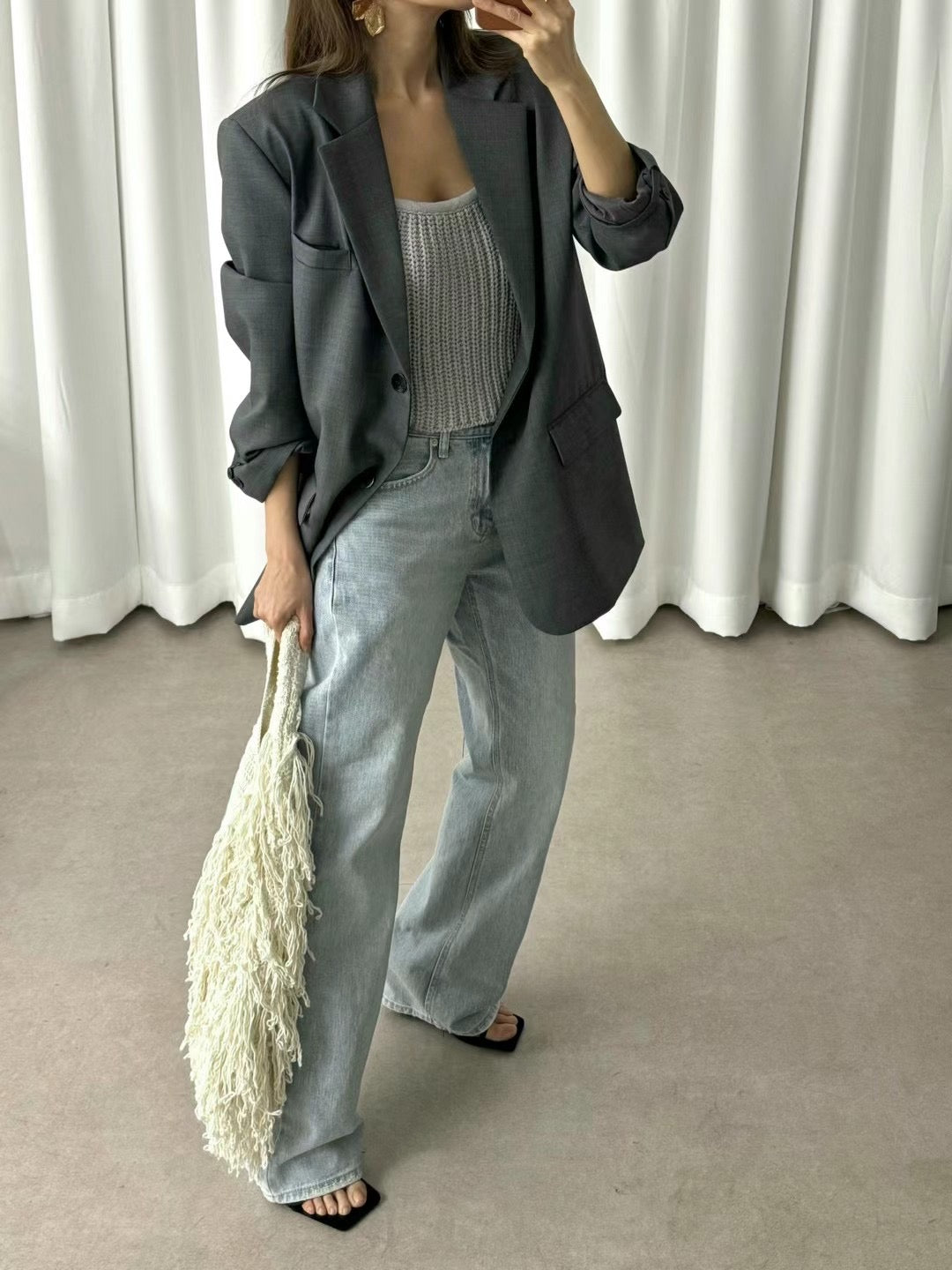 Veronica Cotton Knit Top