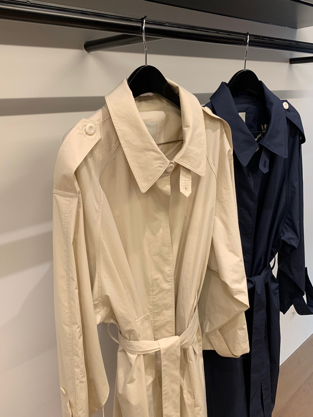 Ilaria Cotton Trench Coat (2 Colors)