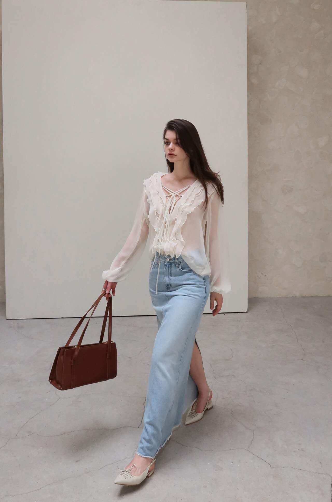 Ulyana Denim Skirt