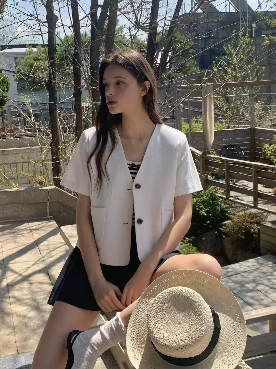 Vespera Linen Jacket (2 Colors)
