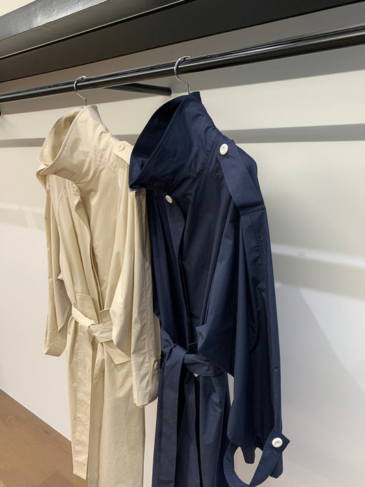 Ilaria Cotton Trench Coat (2 Colors)