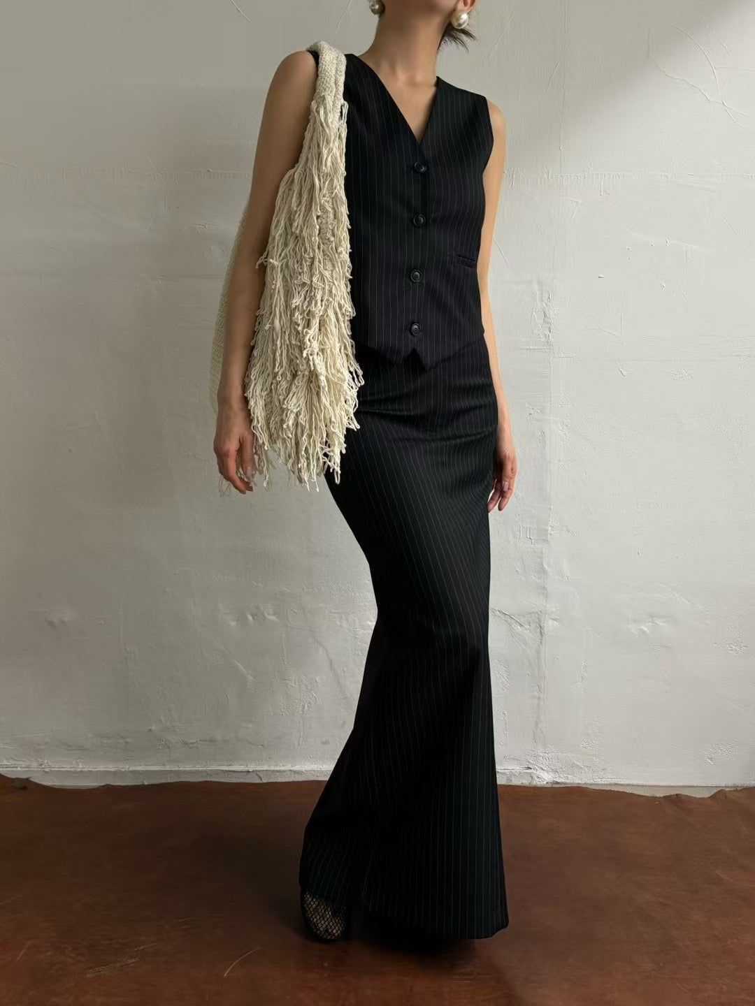 Amiyah Striped Vest (2 Colors)