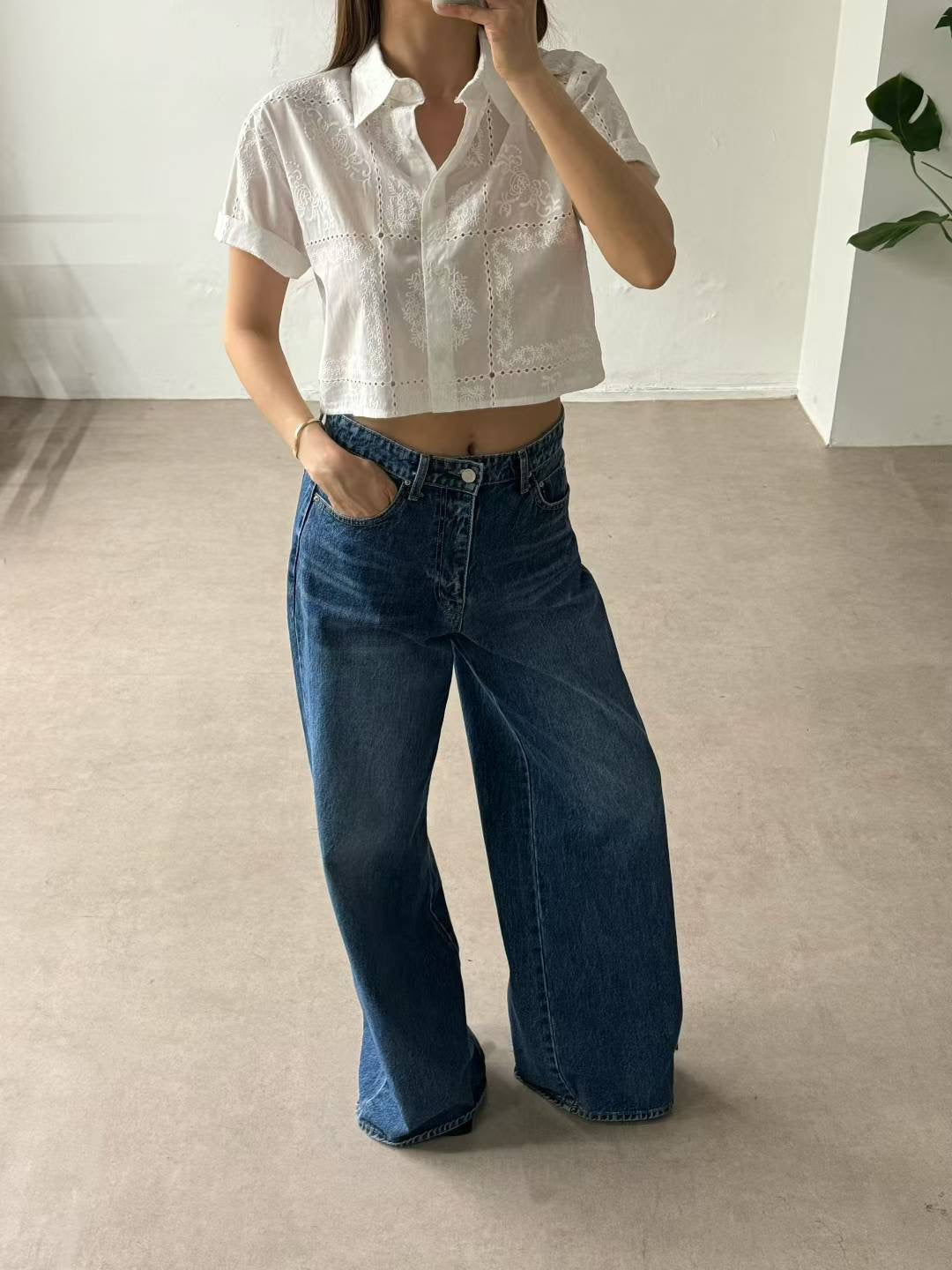 Elara Lace Top