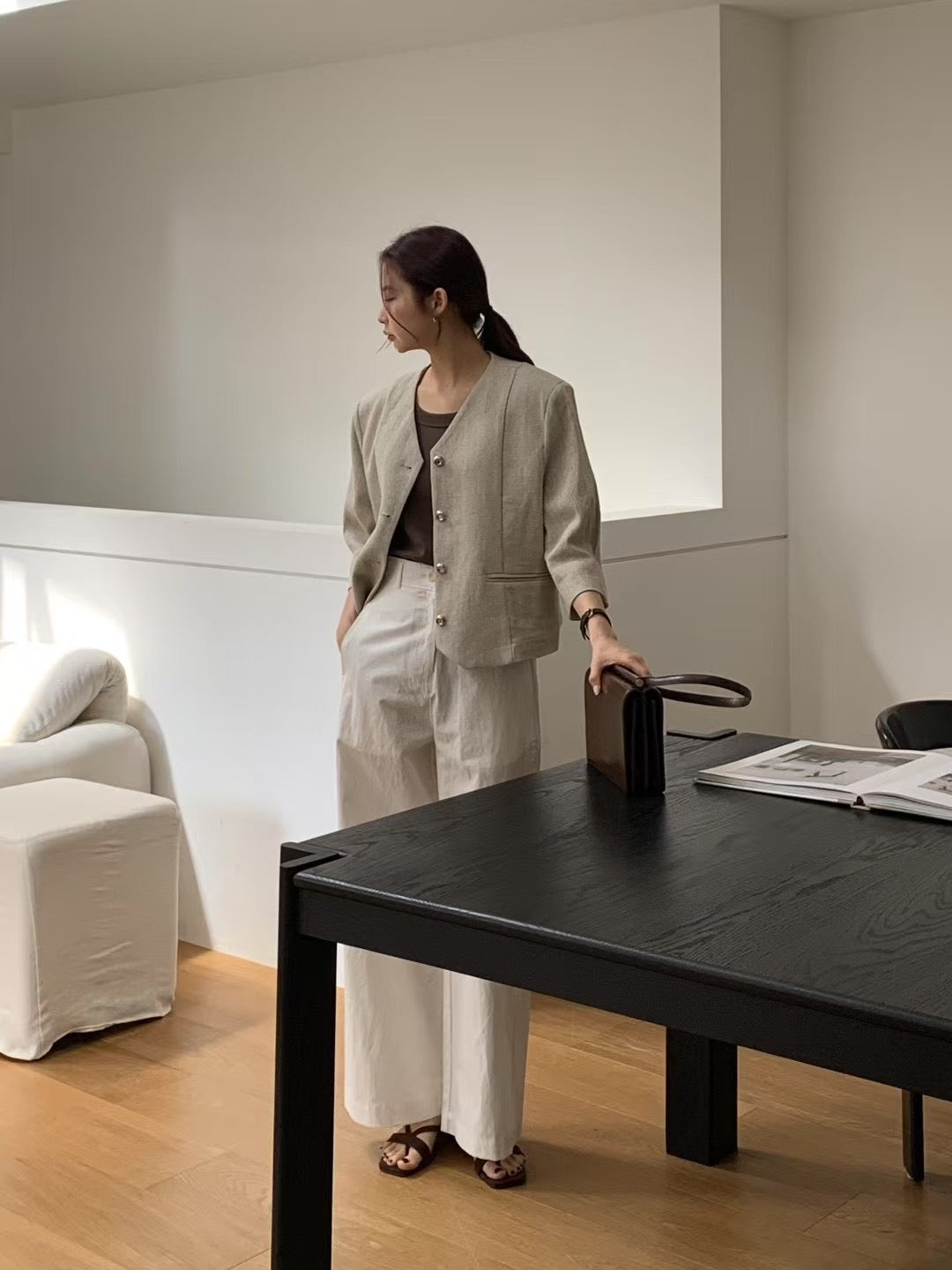 Soho Linen Jacket (2 Colors)