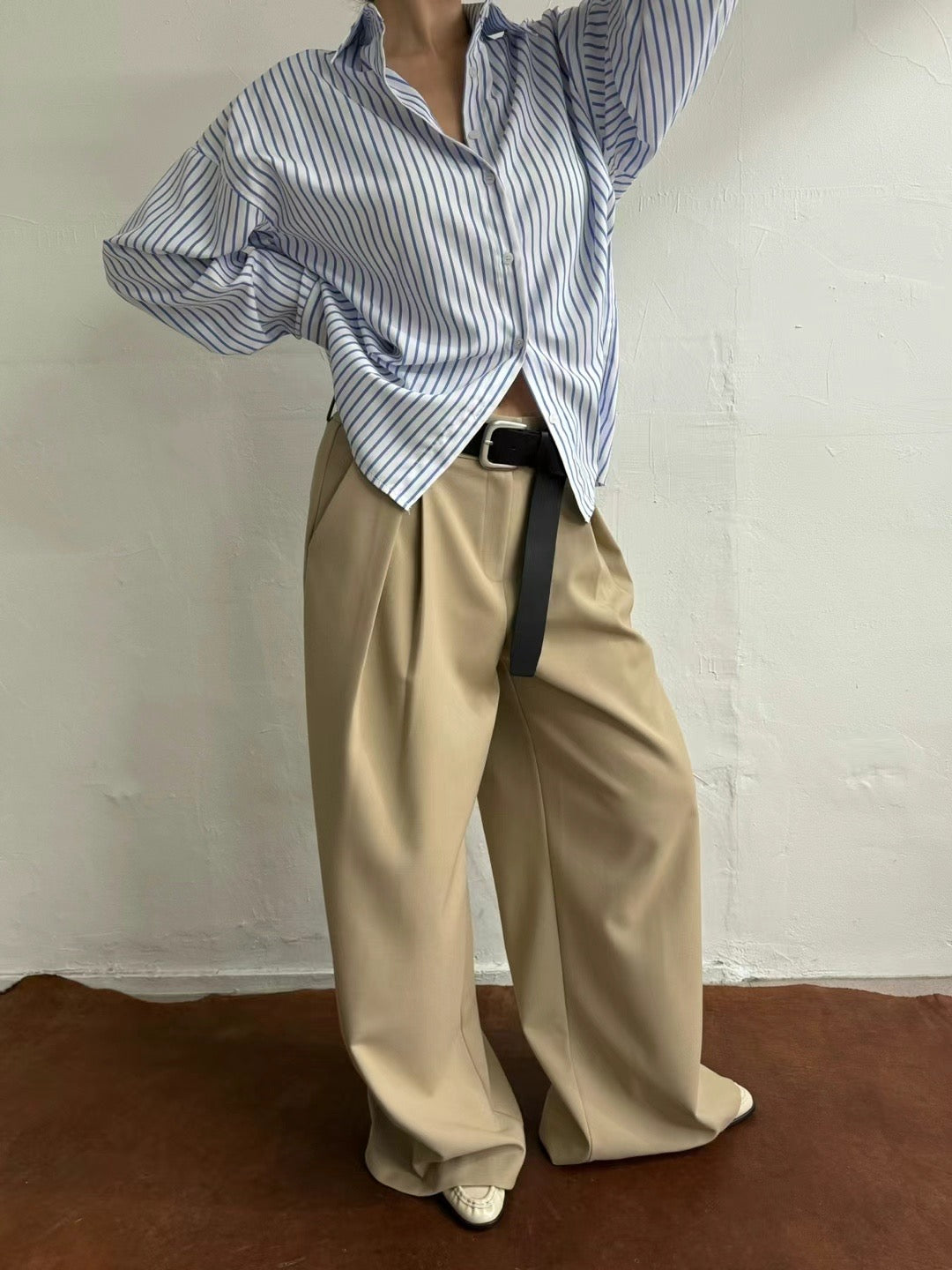 Briella Striped Shirt (4 Colors)