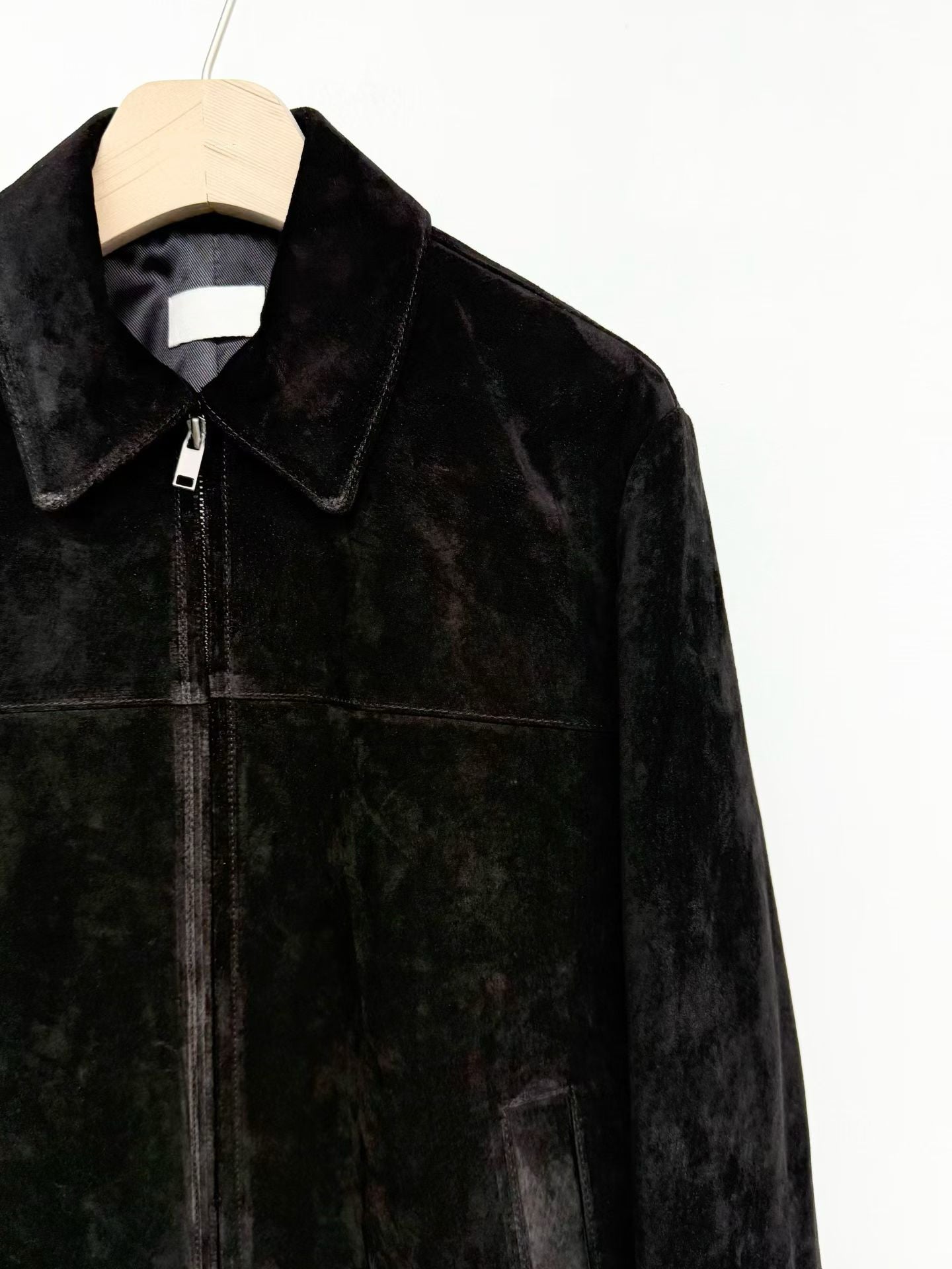 Calypso Pig Suede Leather Jacket
