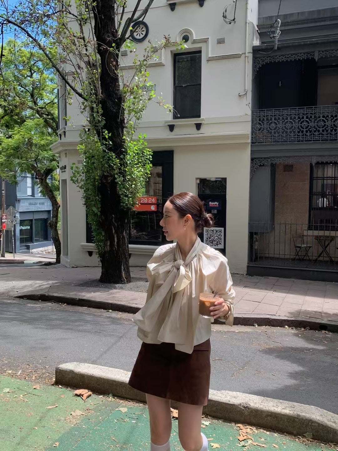 Liz Ribbon Blouse (3 Colors)