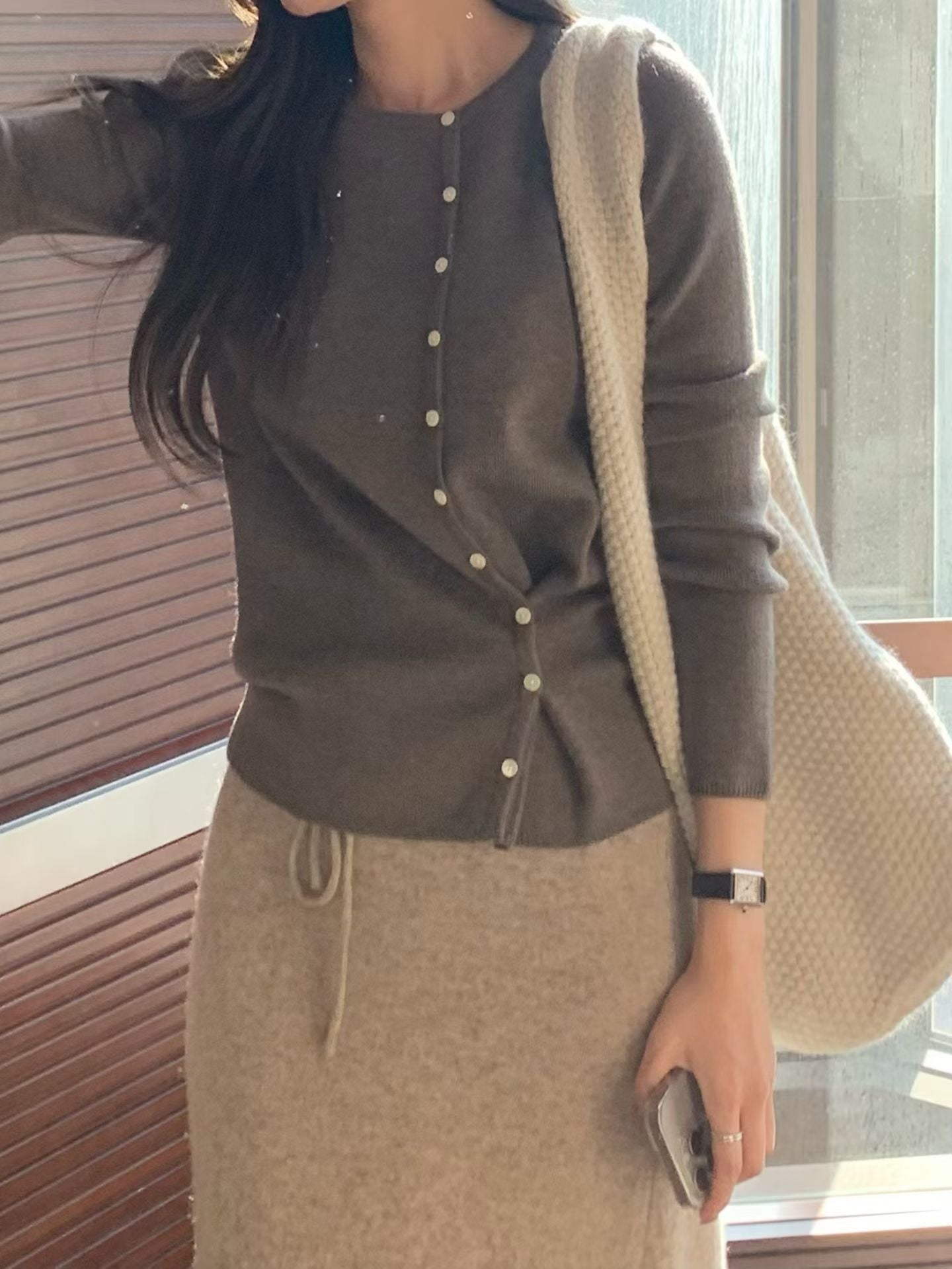 Juniper Merino Wool Knit Top (2 Colors)