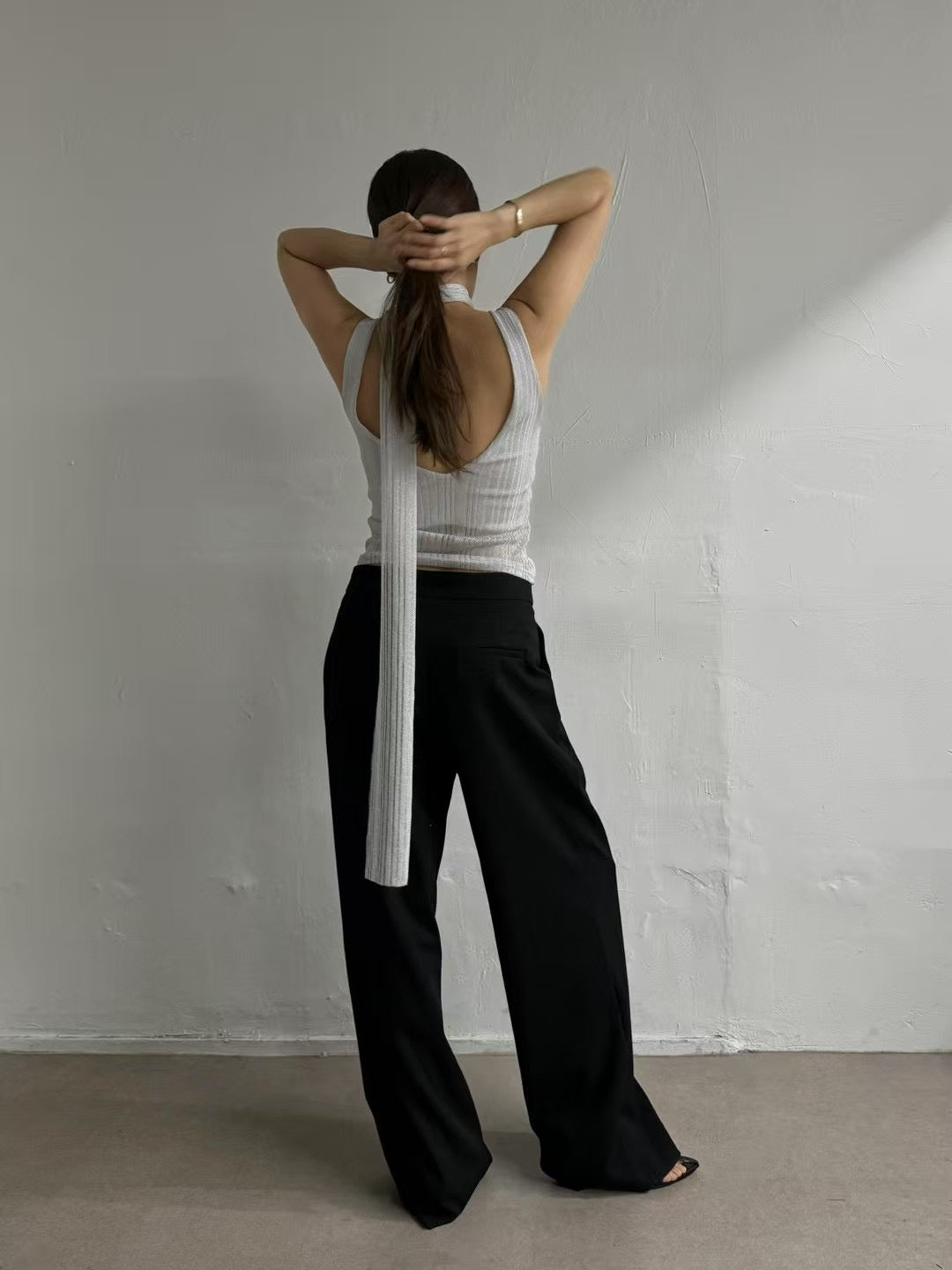 Althea Top with Scarf (2 Colors)