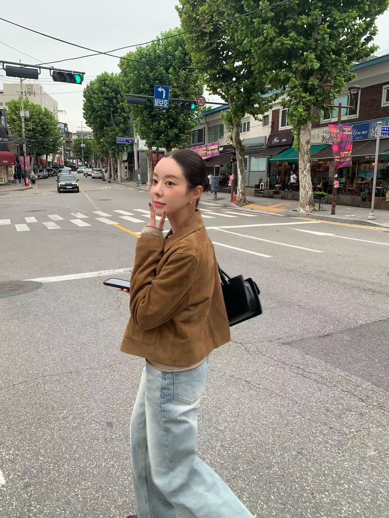 Odalys Goat Suede Jacket (2 Colors)