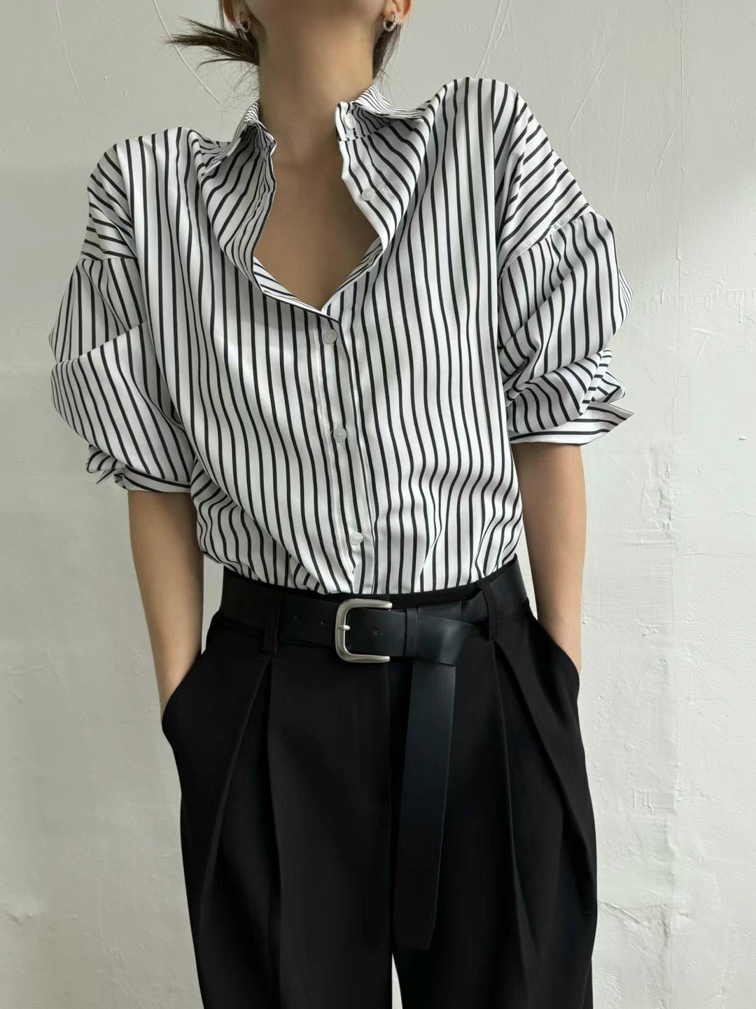 Briella Striped Shirt (4 Colors)