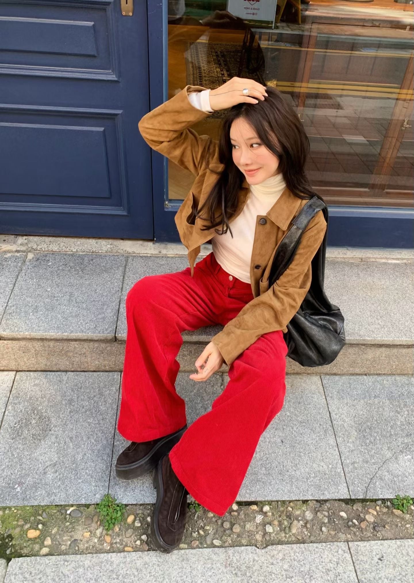 Odalys Goat Suede Jacket (2 Colors)