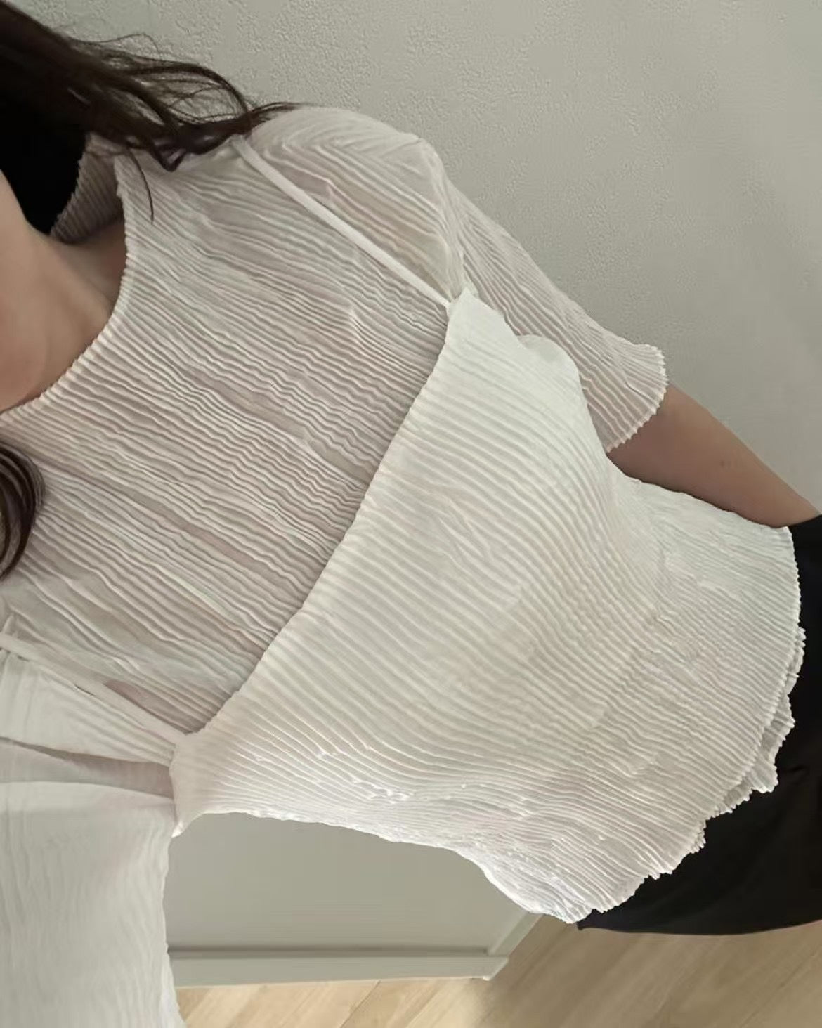 Henley Strapped Top (2 Colors)