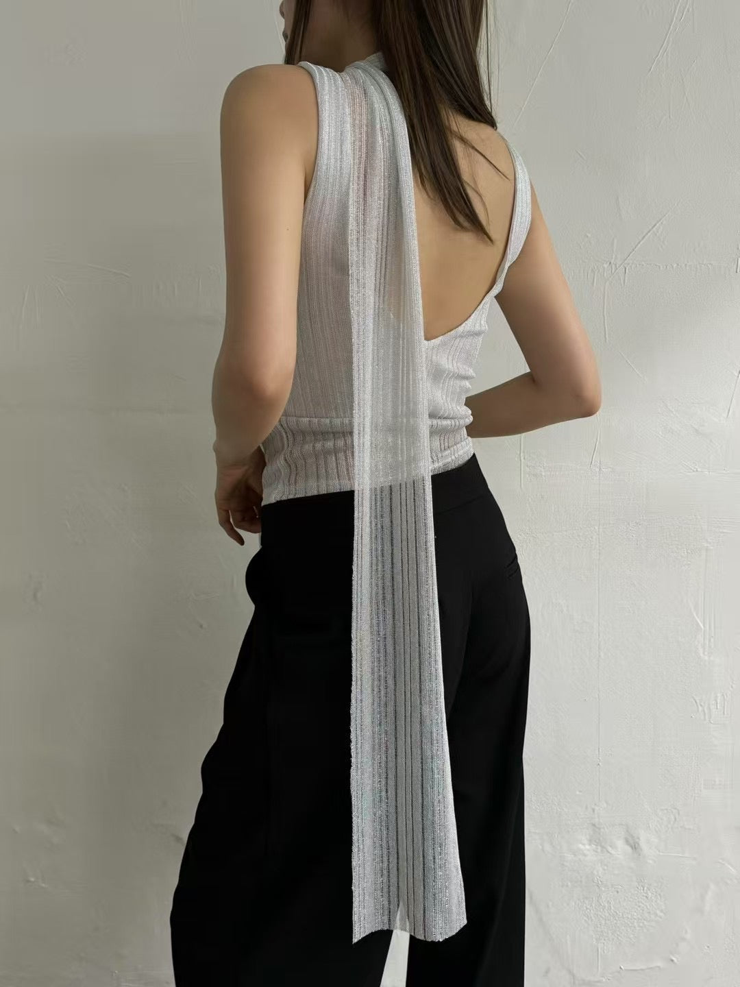 Althea Top with Scarf (2 Colors)