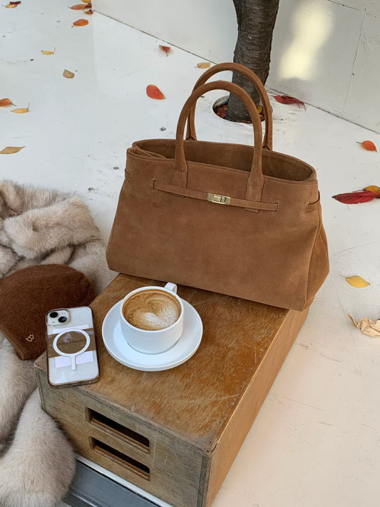 Scottie Suede Bag (2 Colors)