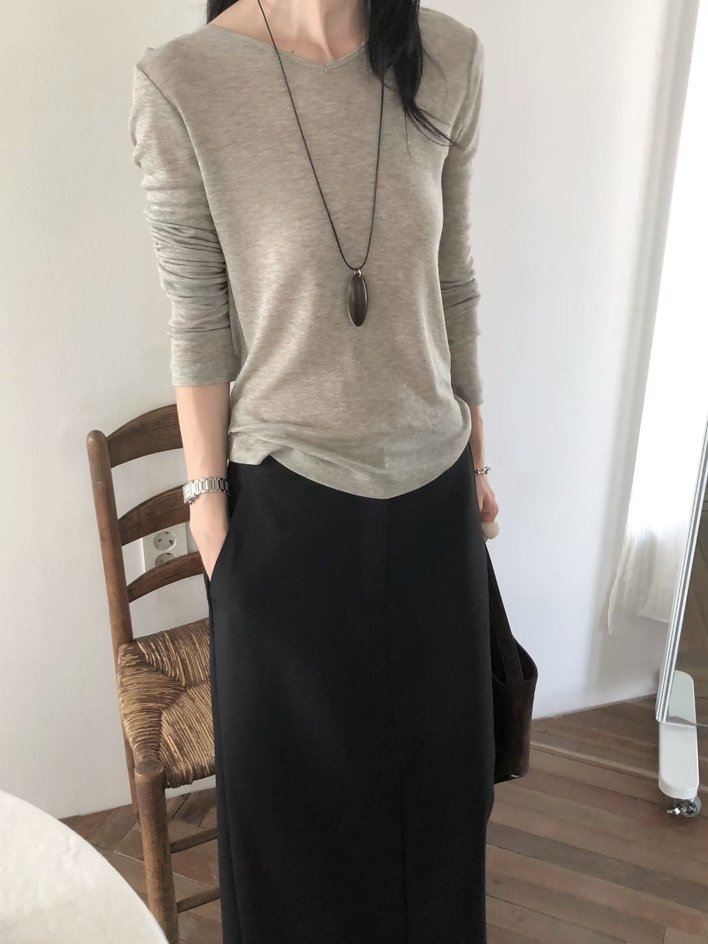 Elthira Long Sleeve Top (4 Colors)