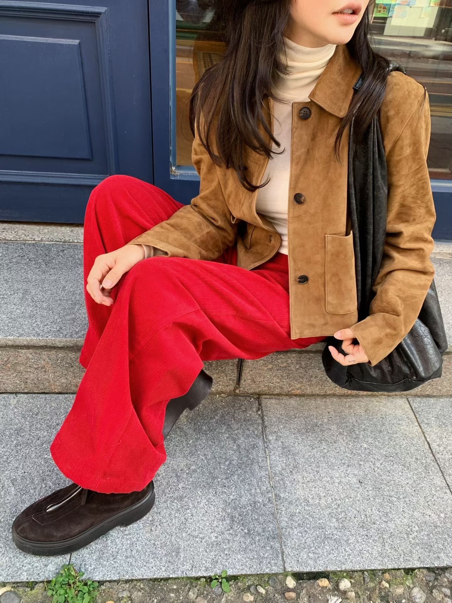 Odalys Goat Suede Jacket (2 Colors)