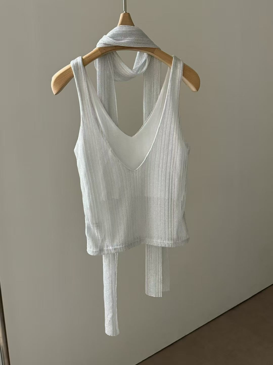 Althea Top with Scarf (2 Colors)