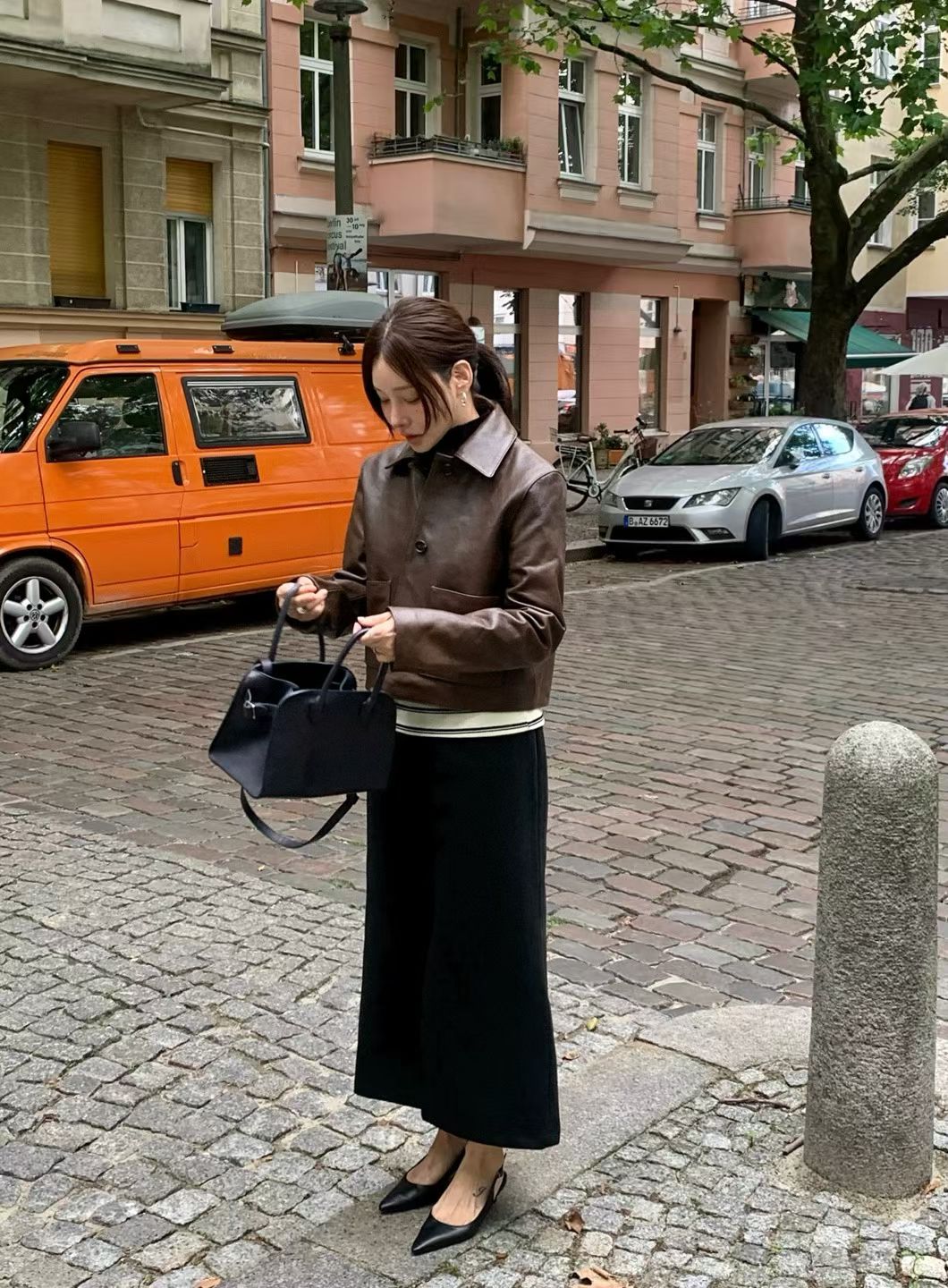Tansy Lamb Skin Jacket (2 Colors)