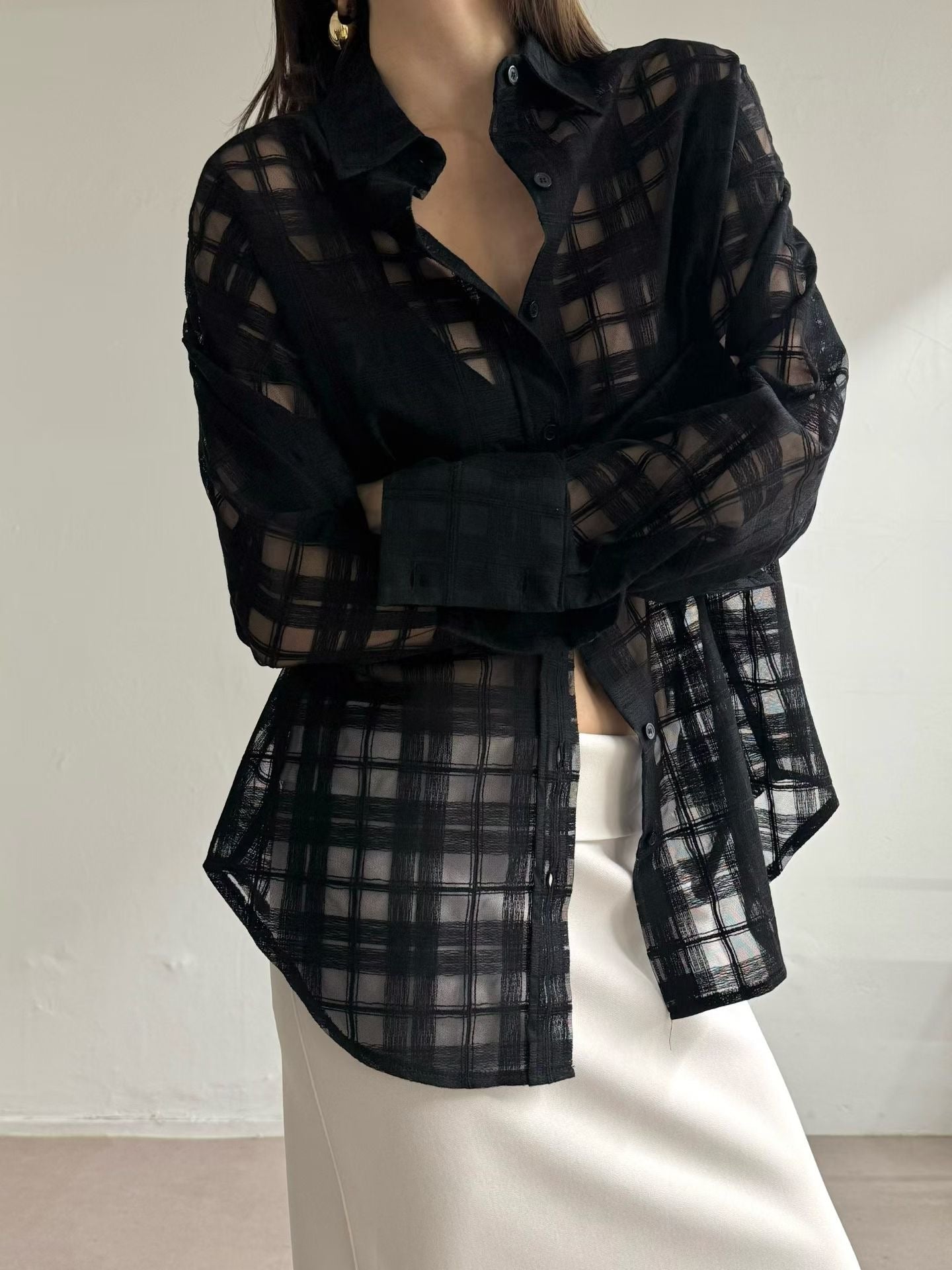 Merisy Checked Shirt (2 Colors)