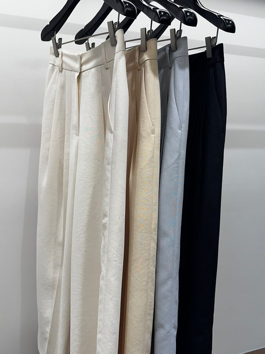 Peony Wide Slacks (4 Colors)