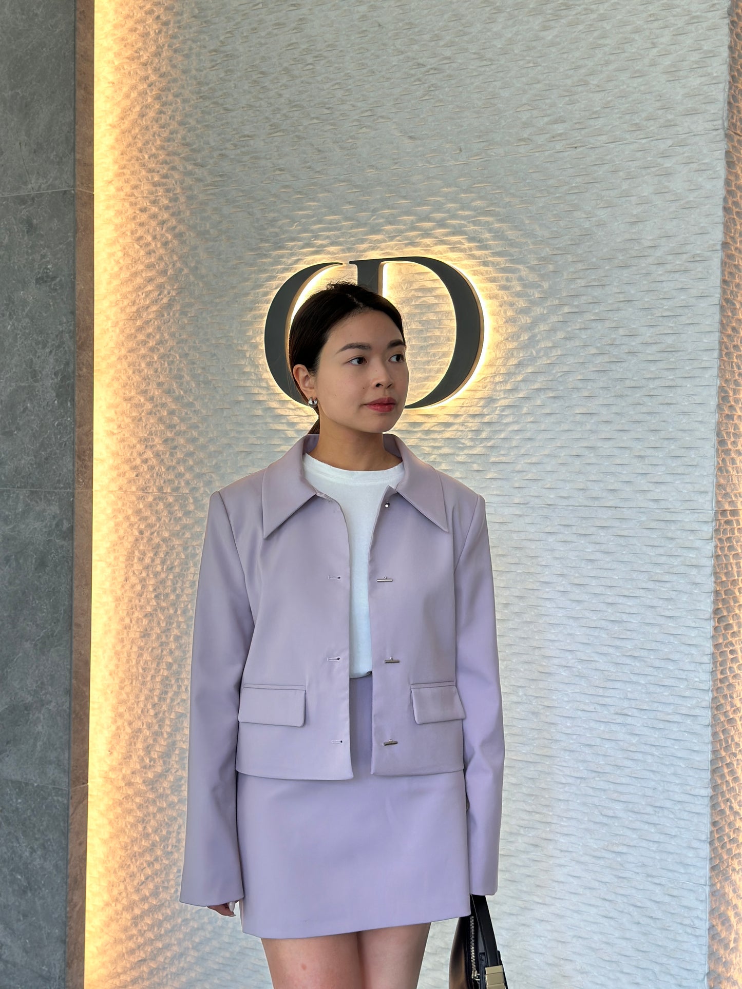 Cropped Single-breasted Blazer