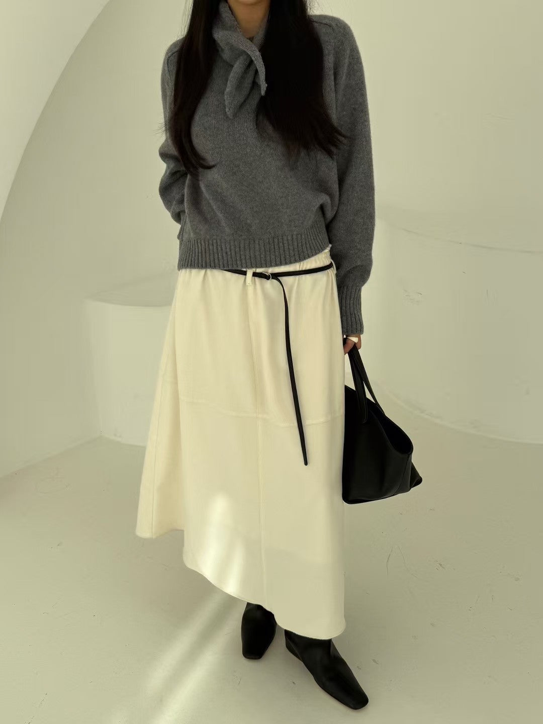 Isadora Skirt with Belt (2 Colors)