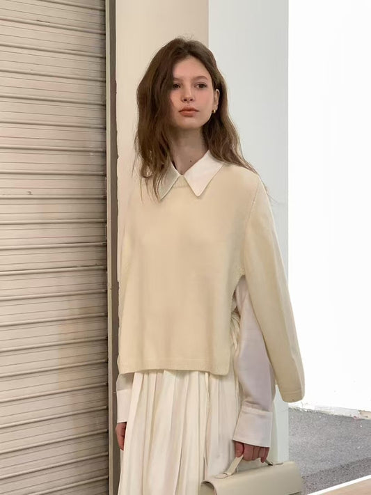 Cape Knit Top (3 Colors)