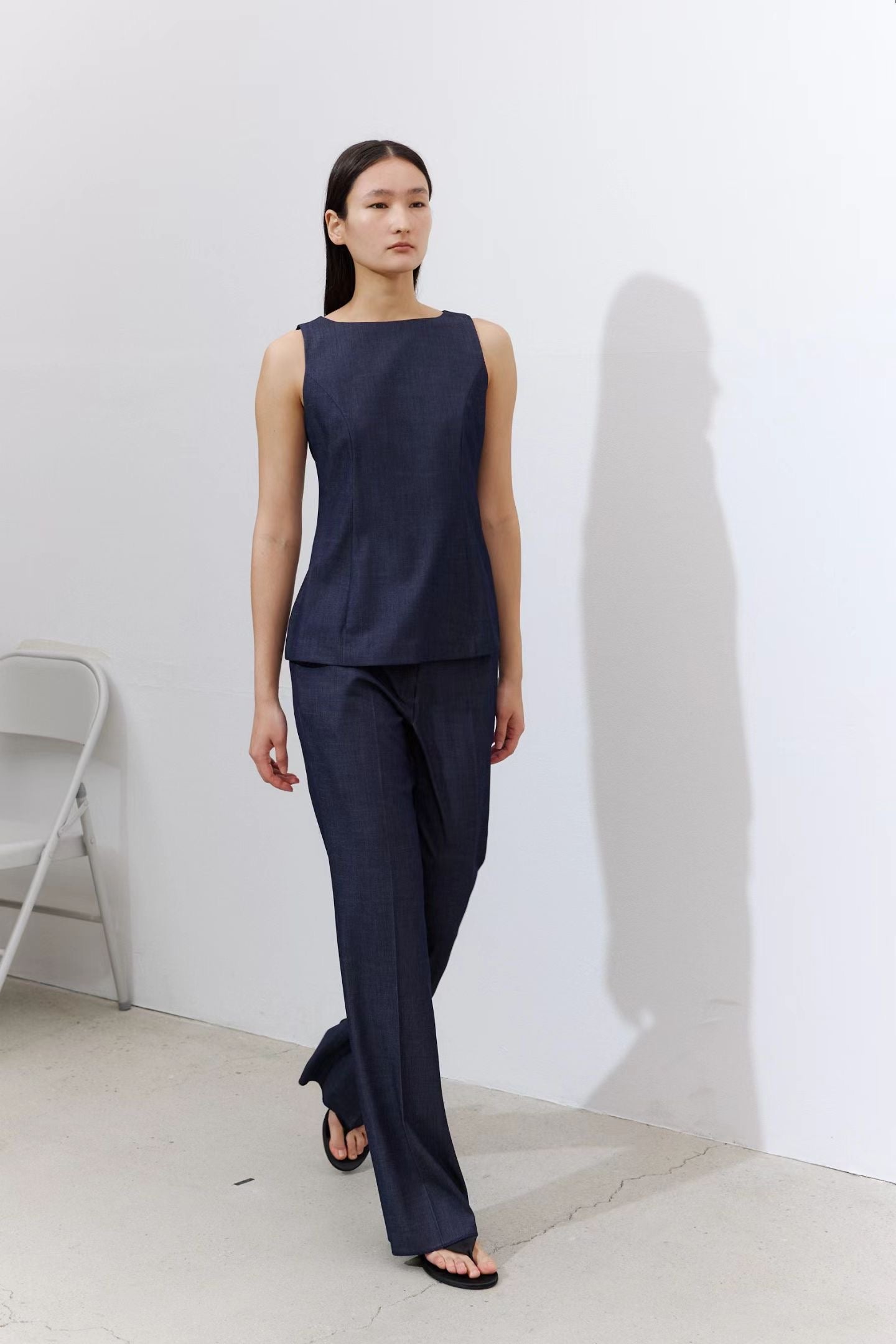 Ellesmere Denim Slim Pants (2 Colors)