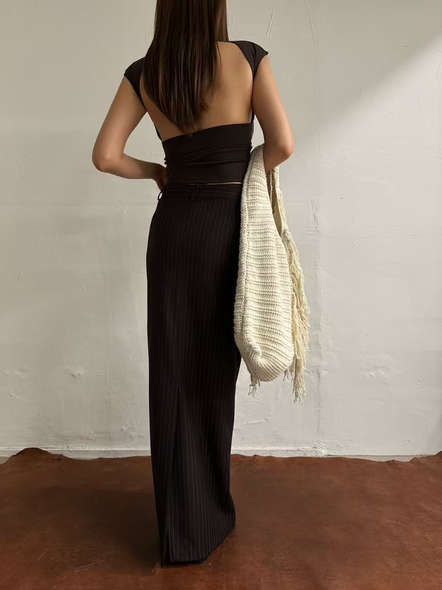 Amiyah Striped Skirt (2 Colors)
