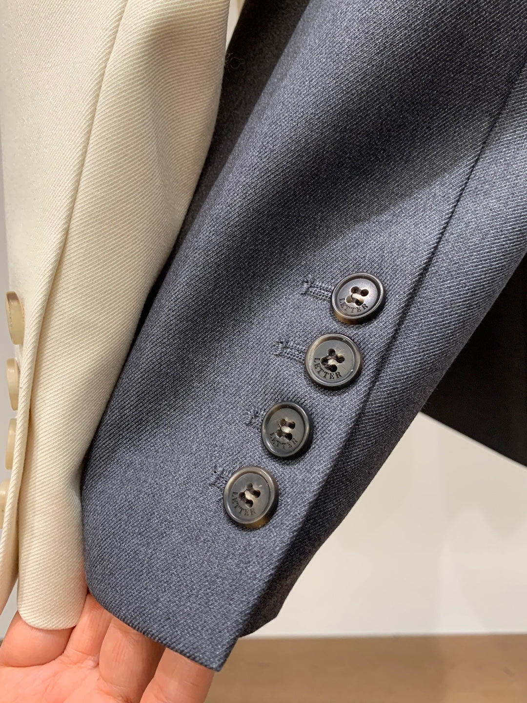 Layana Wool Top Button Jacket (2 Colors)