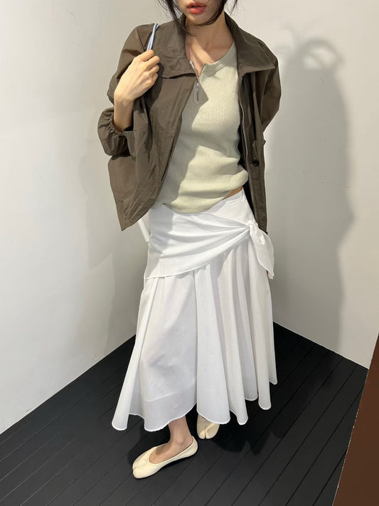 Eurielle Striped Skirt (3 Colors)