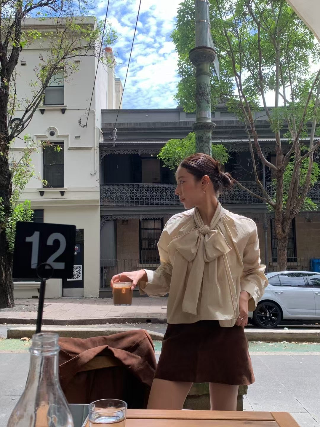 Liz Ribbon Blouse (3 Colors)