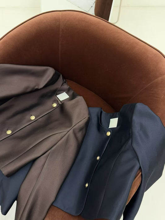 Raisa Wool Silk Jacket (2 Colors)
