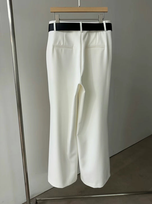 Colette Pants with Belt (4 Colors)