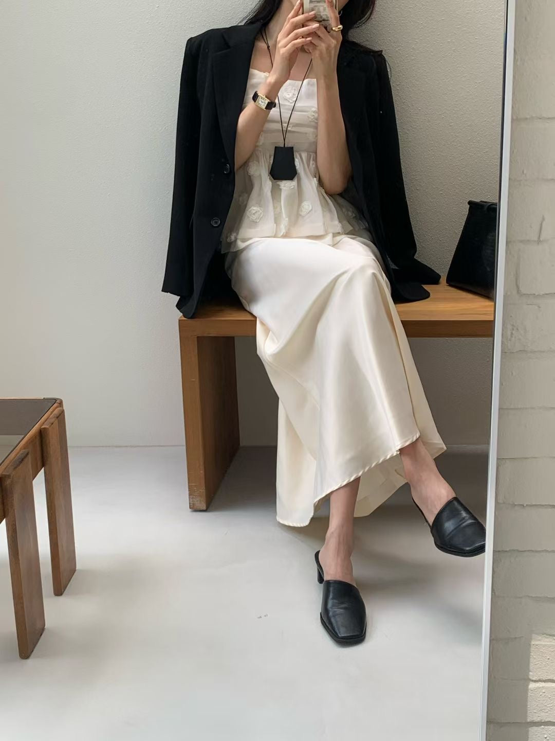 Adeline Silky Skirt (3 Colors)