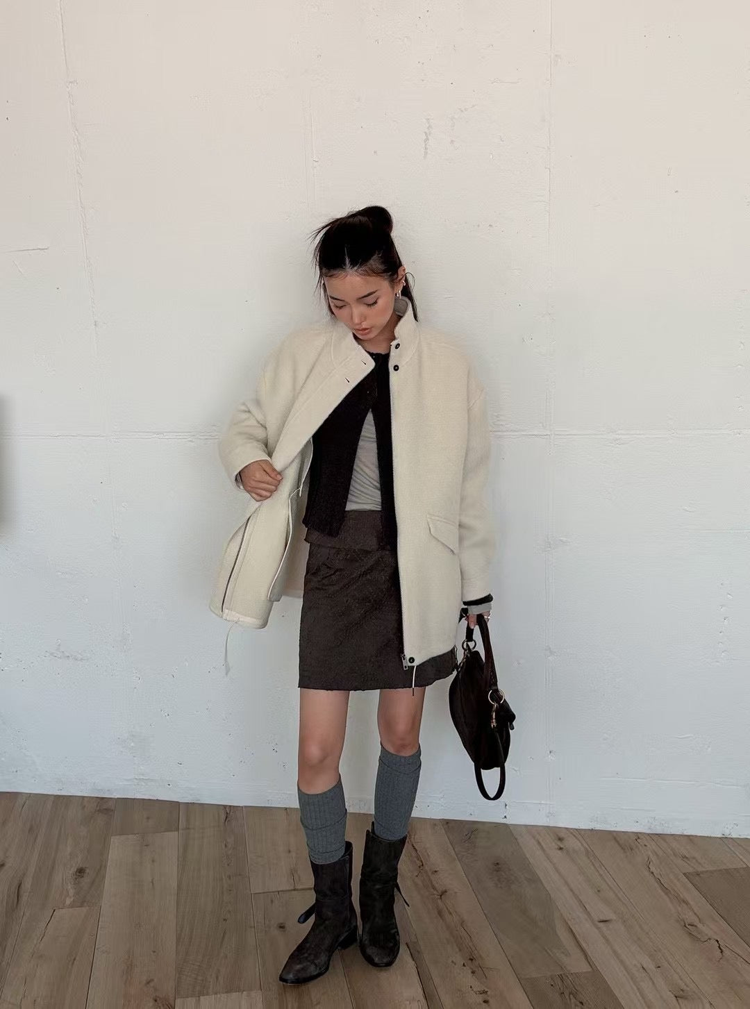Dylana Suede Skirt (2 Colors)