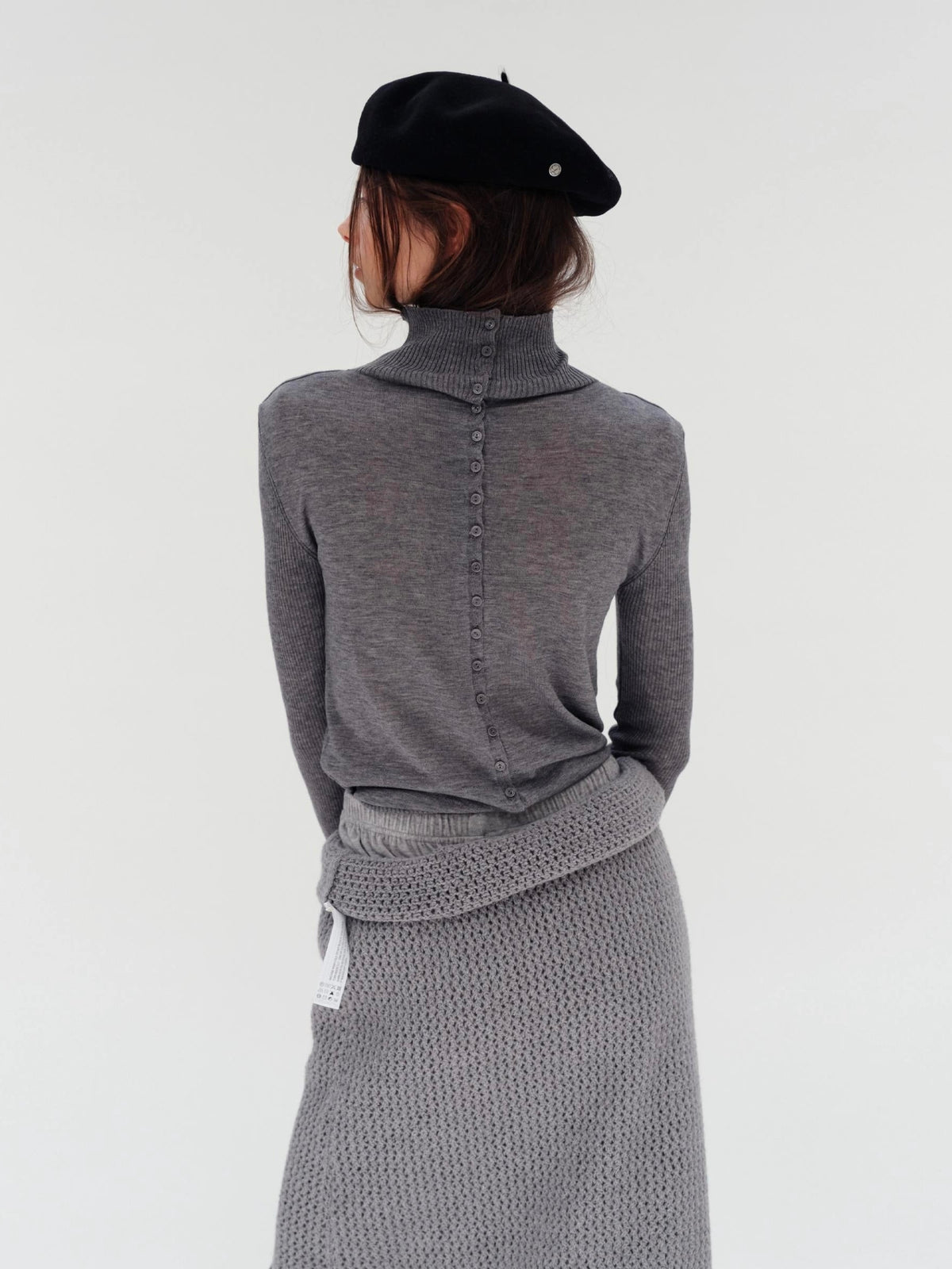 Wool Button Cardigan (4 Colors)