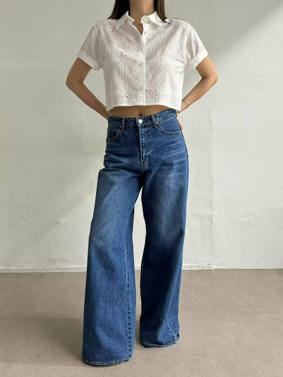 Elara Lace Top