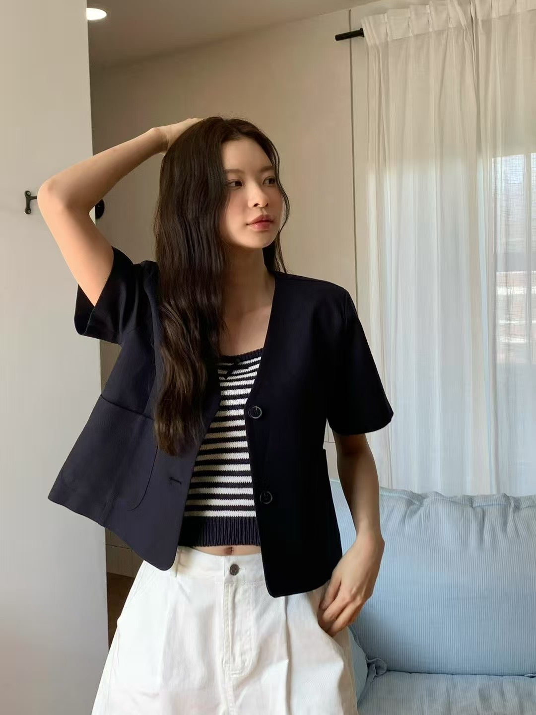 Vespera Linen Jacket (2 Colors)