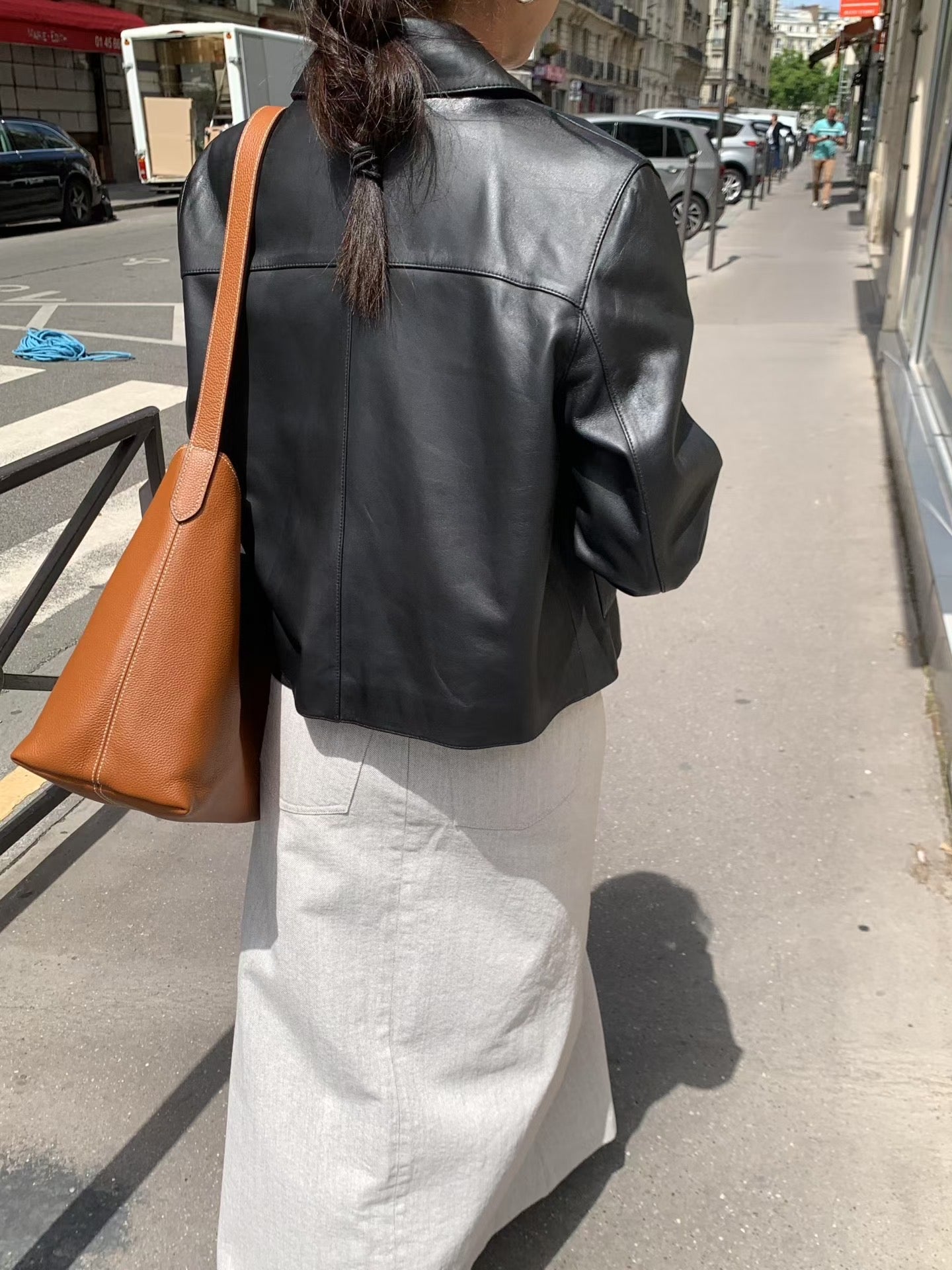 Tansy Lamb Skin Jacket (2 Colors)
