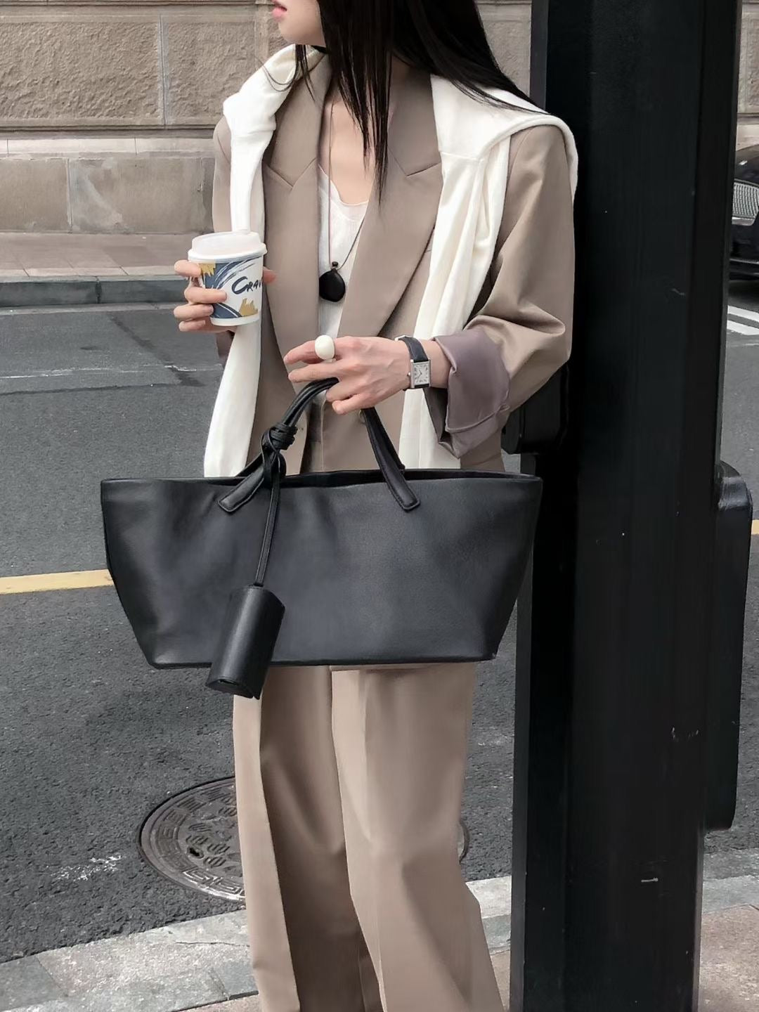 Opal Lamb Leather Japan Bag