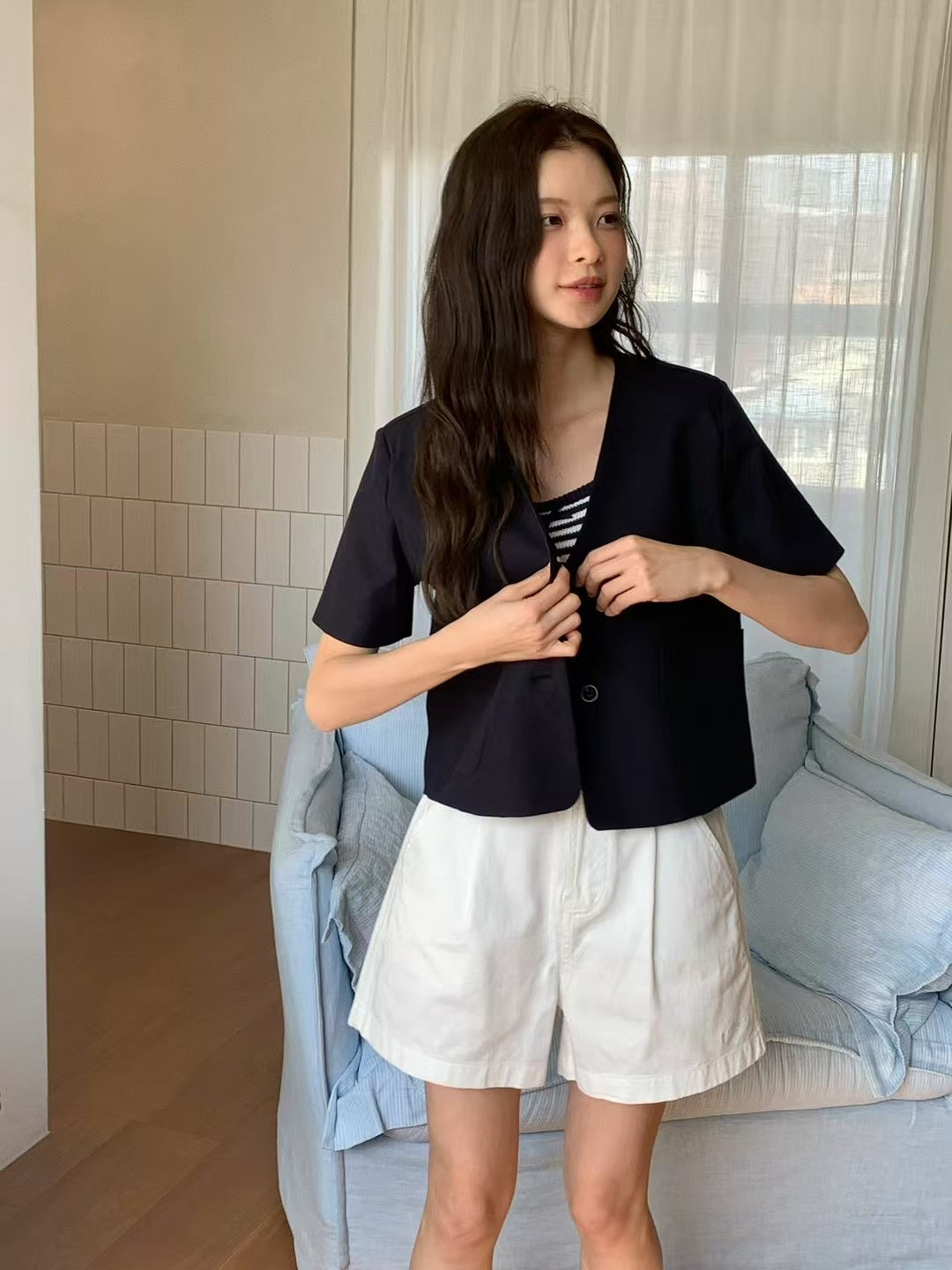 Vespera Linen Jacket (2 Colors)
