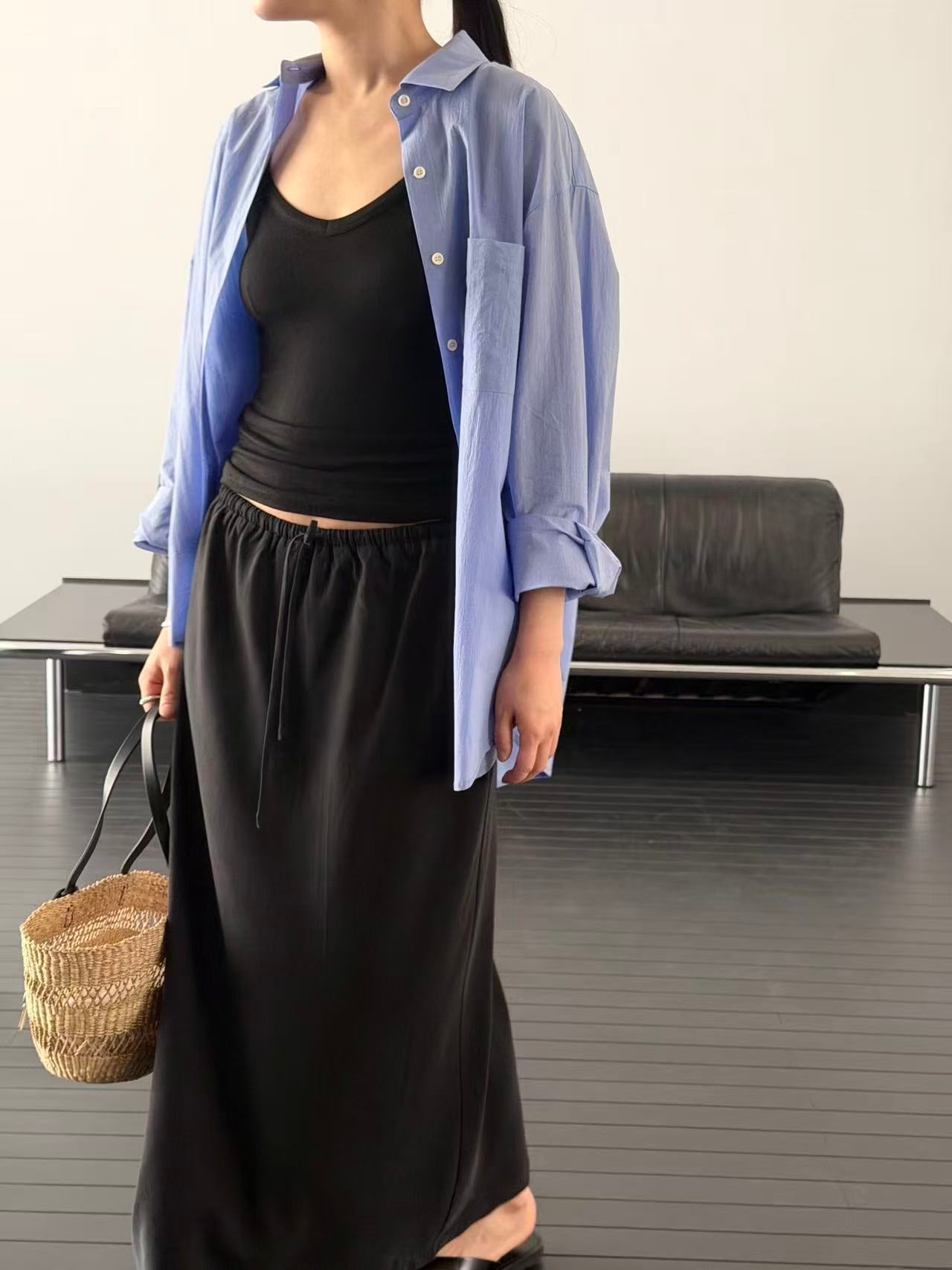 【天絲85%】 Serene Skirt (4 Colors)