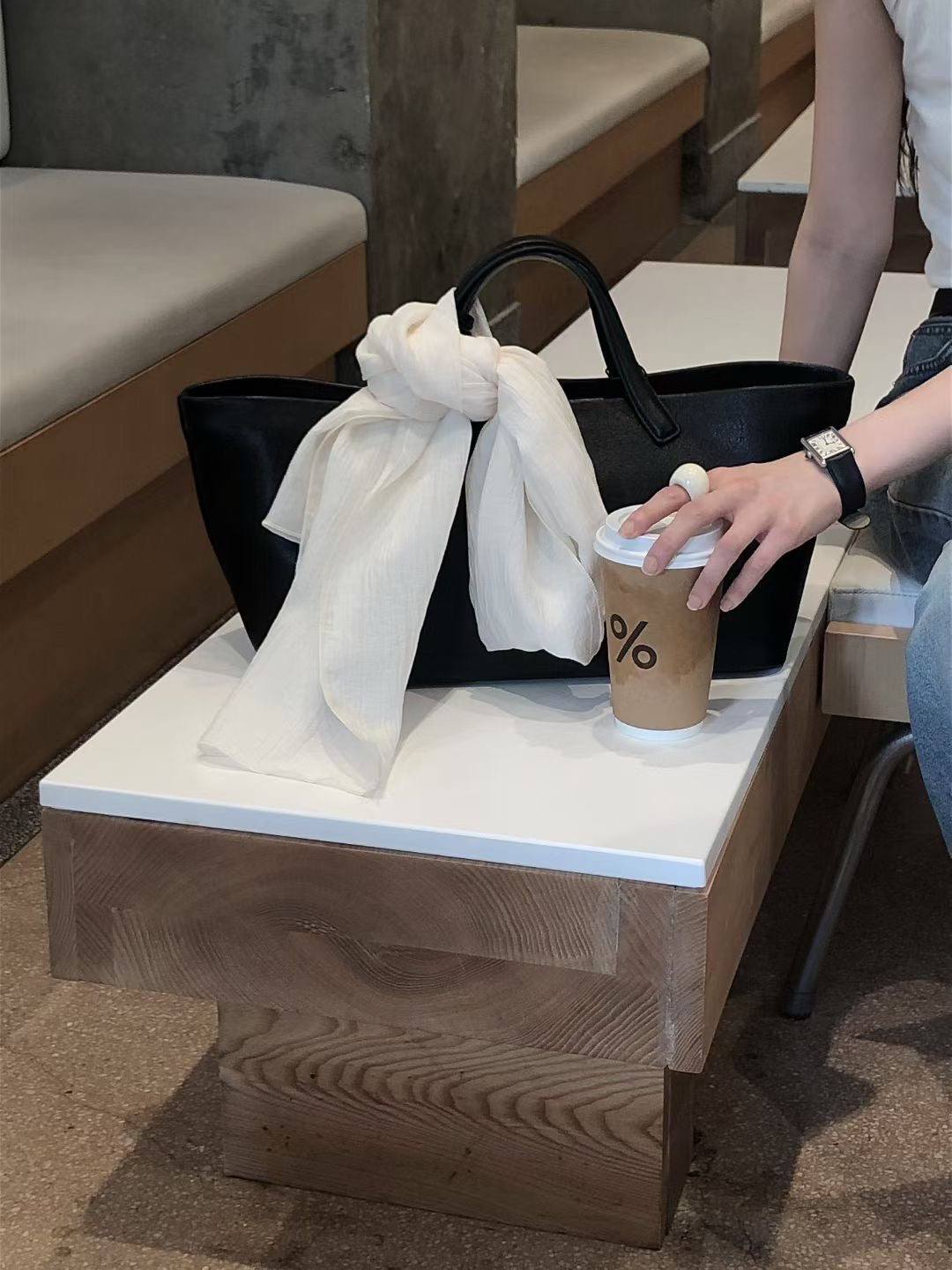 Opal Lamb Leather Japan Bag